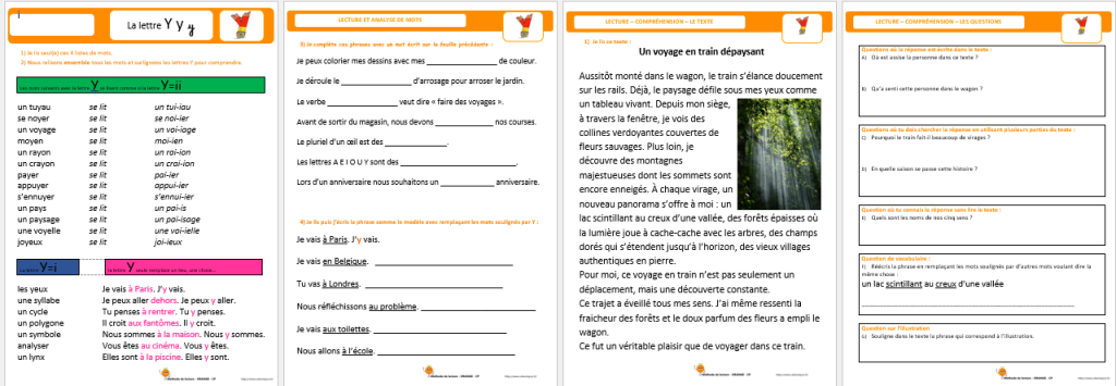 48-la lettre Y-lecture-écriture-ORANGE-niveau commun-IMAGE